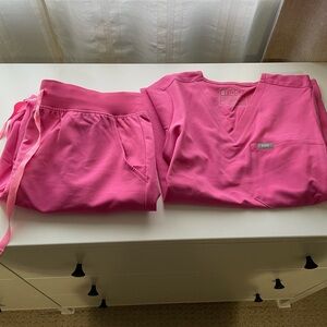 BRAND NEW FIGS SCRUBS F-ING PINK (sold out online)
